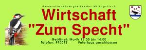 Wirtschaft zum Specht